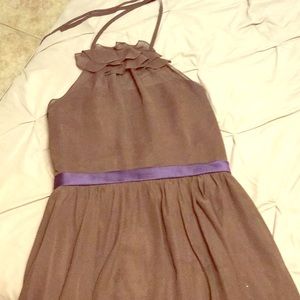 Alfred Angelo brown dress